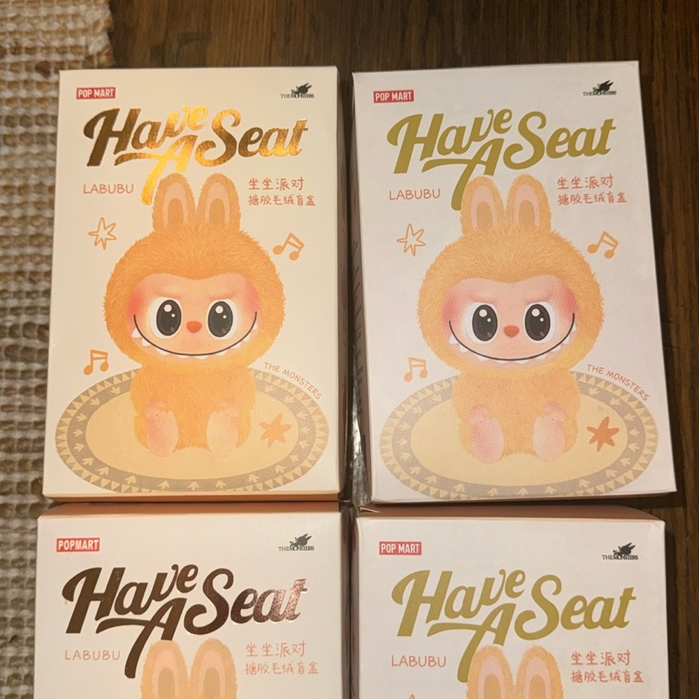 6 Labubu 'Have A Seat' Blind Box